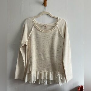 Sundance Cream Long Sleeve Blouse